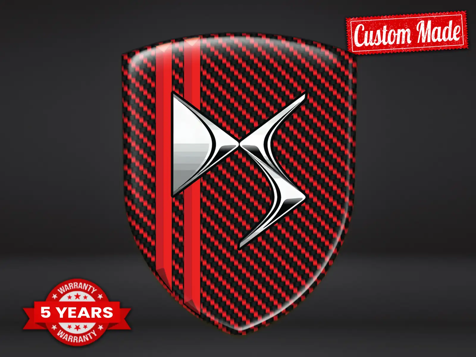 Citroen Windschutzsticker Luxus Universal Stern Anpassbar